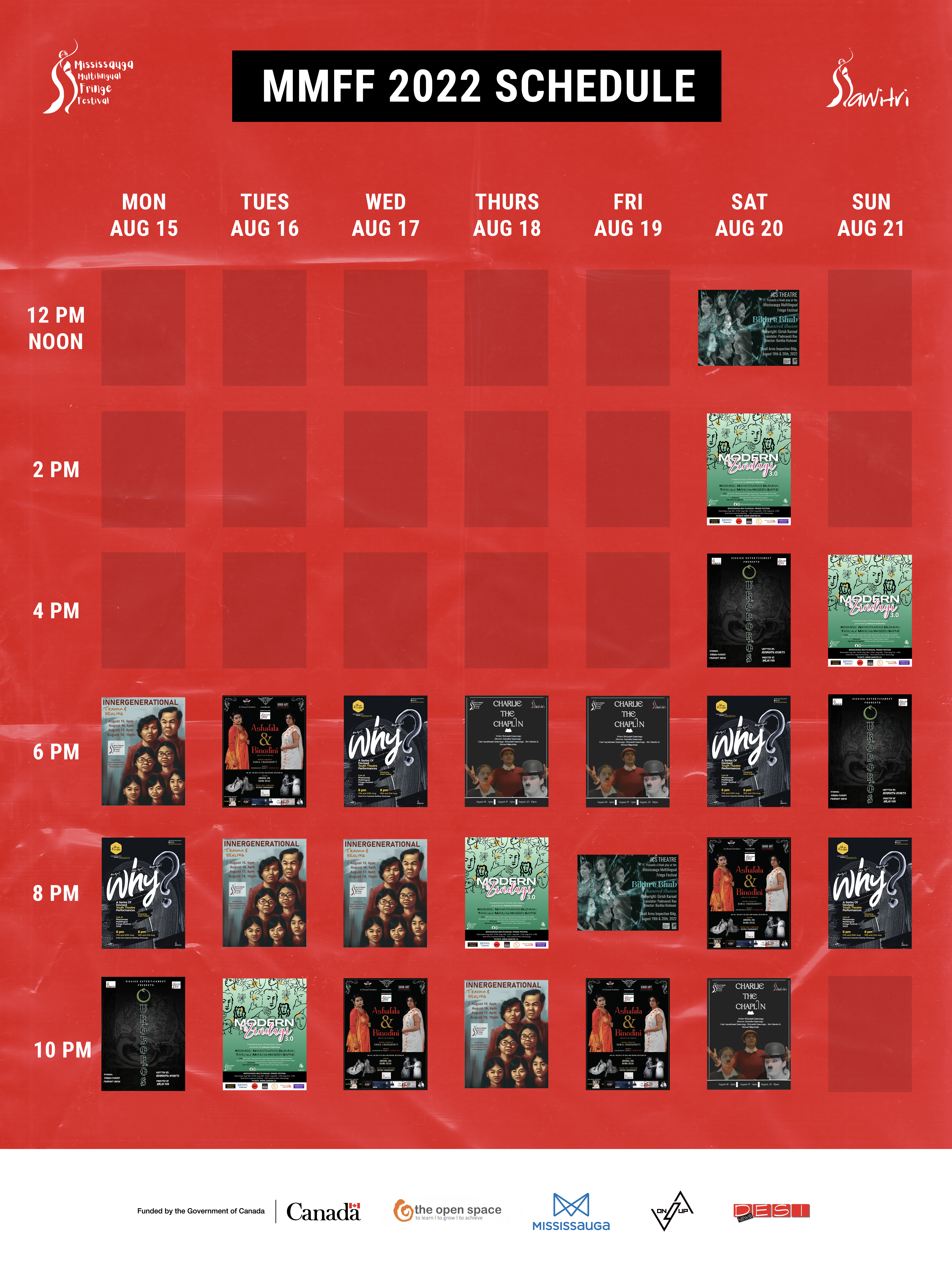 MMFF Schedule New Size MMFF Schedule New Size